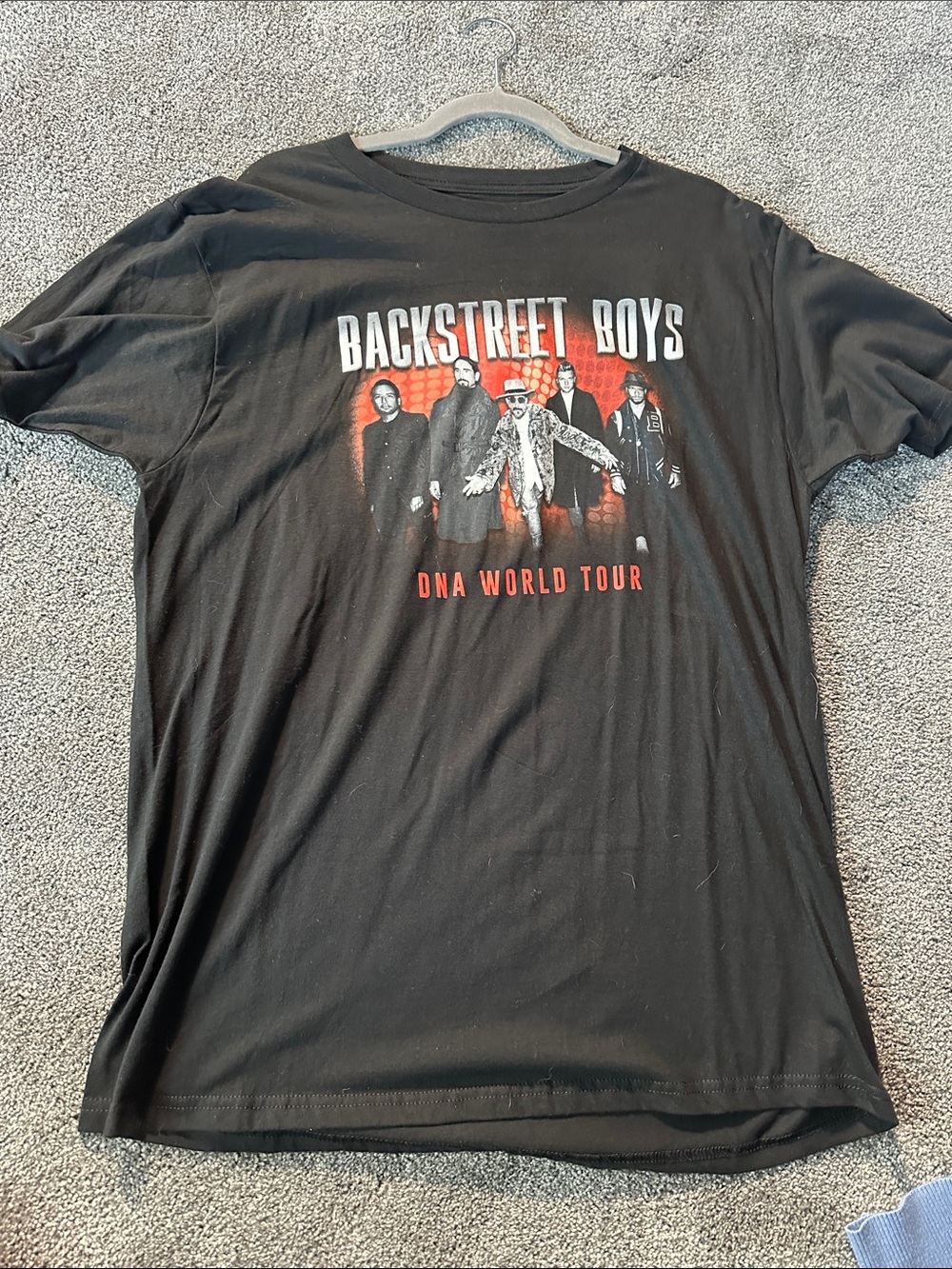 DNA Backstreet Boys. World Tour Graphic Tee - Black